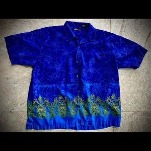 Aloha/Hawaiian Shirt featuring Flaming Tikis etc by No Boundaries